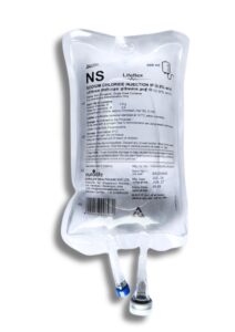 NS Sodium Chloride Injection (0.9% w/v) IP 500ml