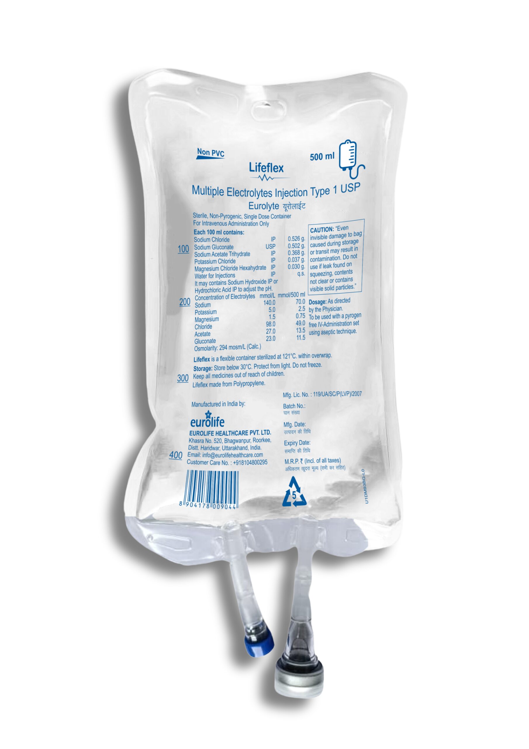 Intravenous Infusions - Eurolife Healthcare Pvt Ltd.
